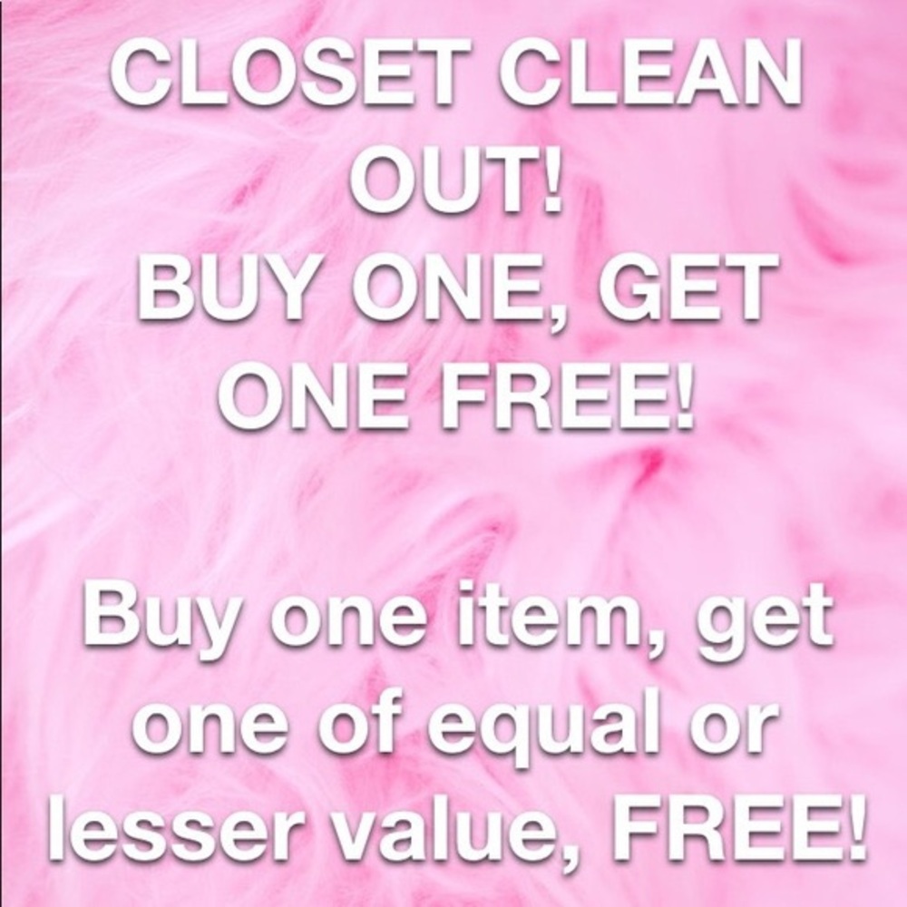 Closet clean out